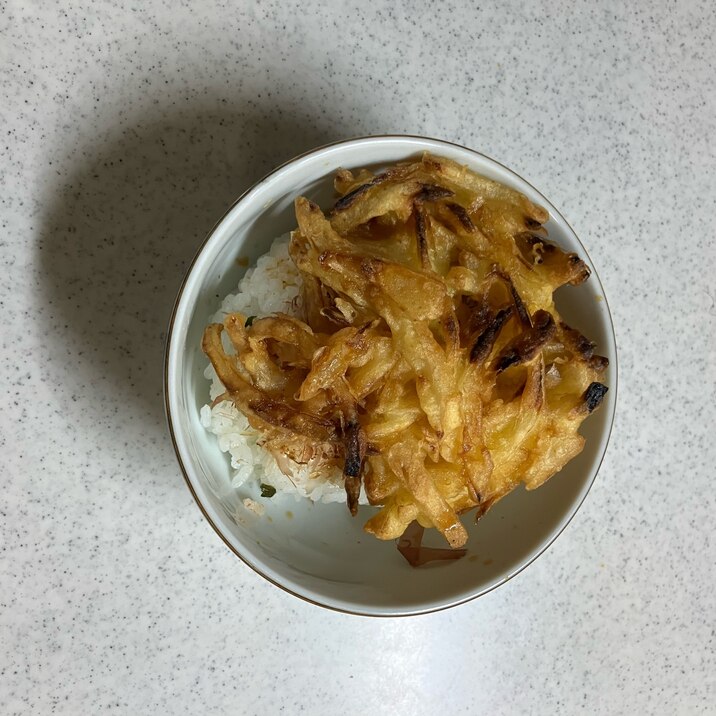 カリッと★かき揚げ丼